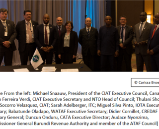 Creation du Reseau des organisations fiscales (NTO : Network of Tax Organisations)